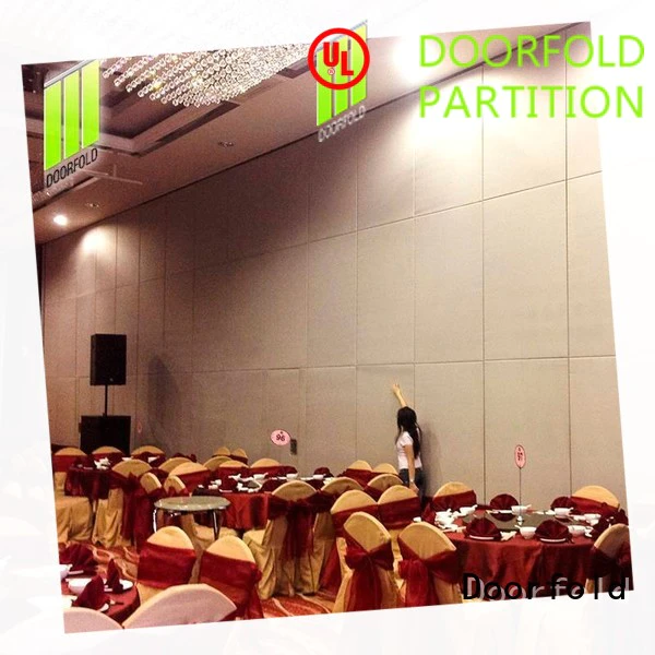 Acoustic Flexible Sliding Partition Wall for Commercial Hotel