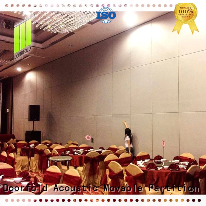 retractable Sliding Partition Wall for Hotel easy installation