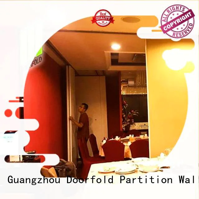 wall restaurant divider acoustic Doorfold movable partition commercial room dividers
