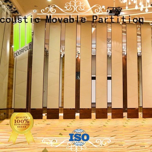 Hot sliding glass partition walls best Doorfold movable partition Brand