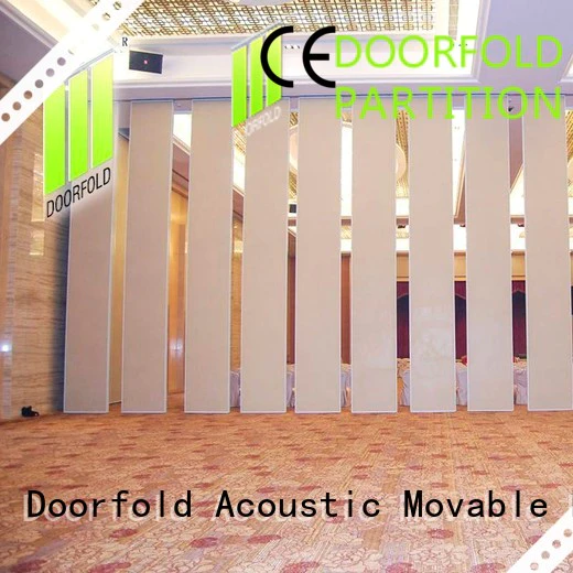 retractable Sliding Partition Wall for Hotel acoustic for meeting room