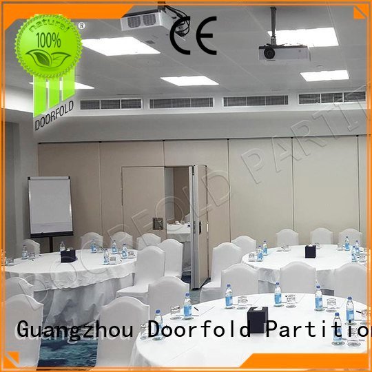 Doorfold movable partition Brand acoustic retractable soundproof folding walls collapsible wall