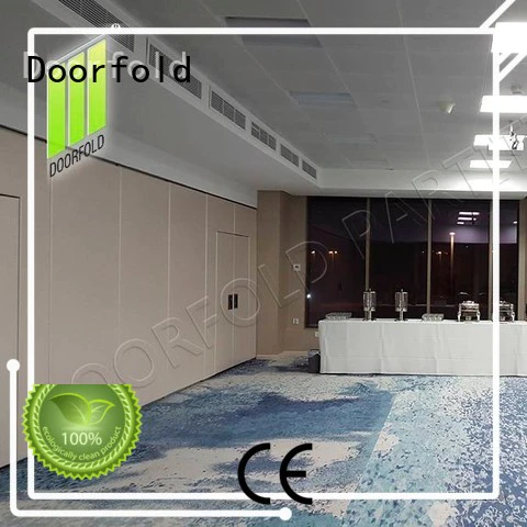 Doorfold international sliding folding partition sartition for restaurant