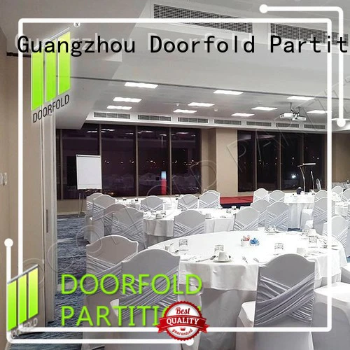 Doorfold sliding room partitions latest design for conference room