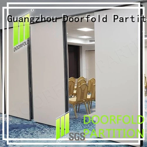Wholesale golden operable walls price Doorfold movable partition Brand