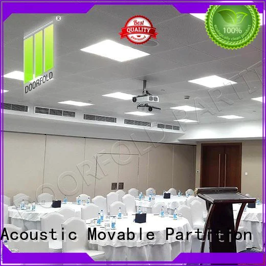 Doorfold movable partition exhibition room folding partition walls commercial divider collapsible
