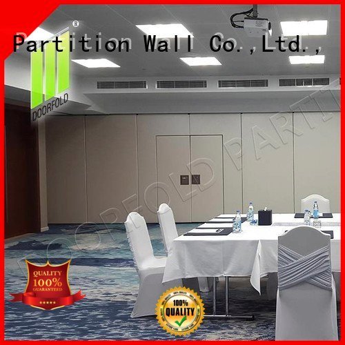 Doorfold movable partition sliding folding partition walls meeting room partition