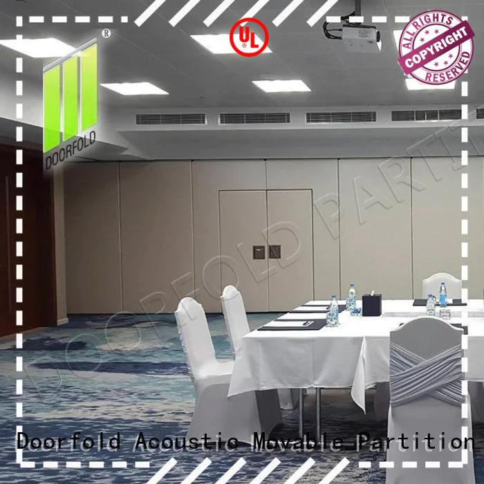 Doorfold movable partition Brand soundproof df100 collapsible partition walls dubai