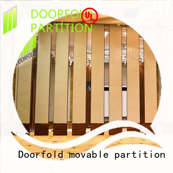 Doorfold movable partition international acoustic sliding folding partition sliding for conference