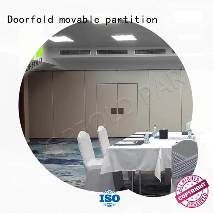 sliding folding partition walls retractable Doorfold movable partition Brand