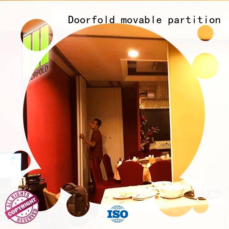 Doorfold movable partition Brand restaurant acoustic commercial room dividers