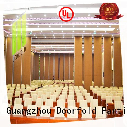 Doorfold conference operable wall systems factory price for restaurant