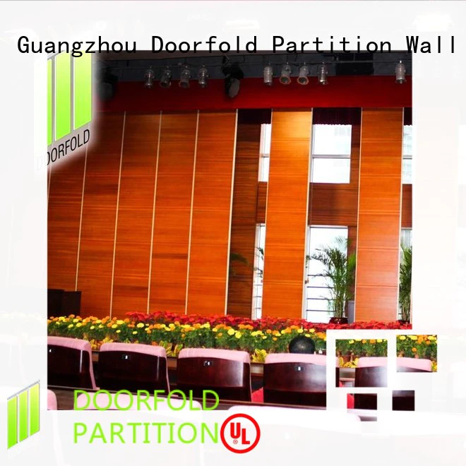sliding acoustic partitions wall Doorfold movable partition
