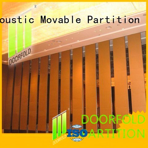 Doorfold movable partition Brand retractable marriott acoustic partition saudi partitions