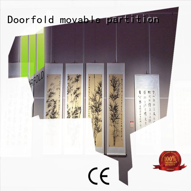 Wholesale dela sliding folding partitions movable walls Doorfold movable partition Brand