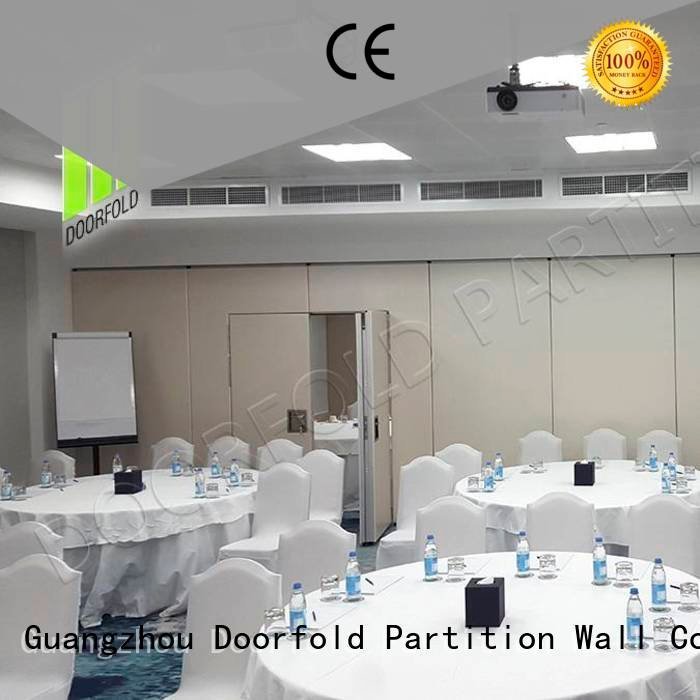Doorfold movable partition Brand retractable sliding soundproof office partitions proof wall