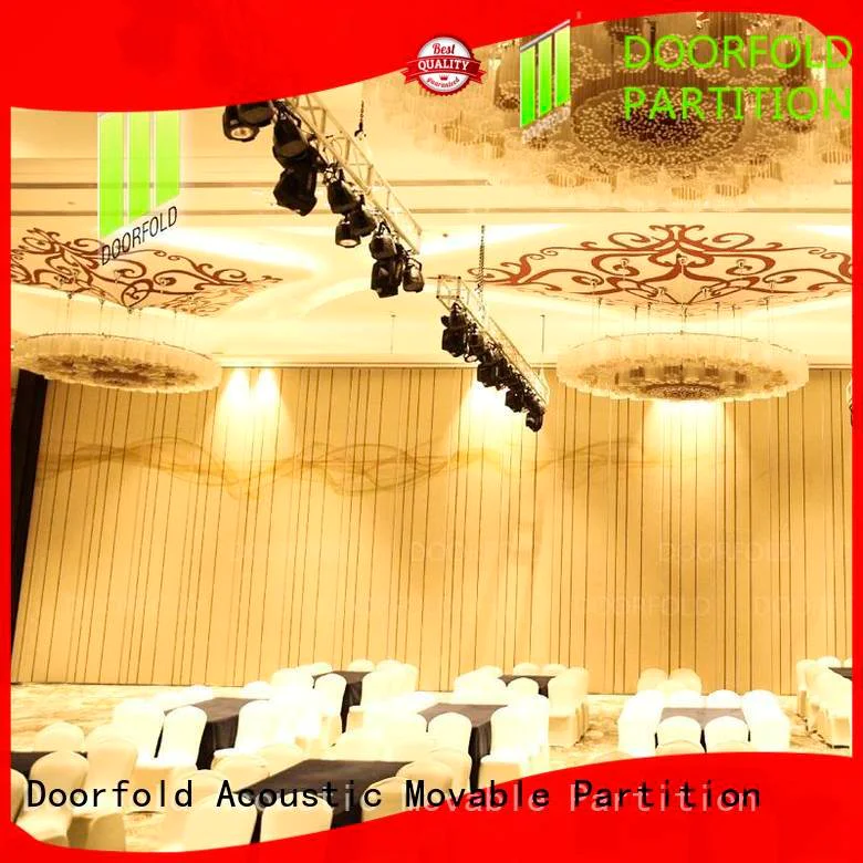 Doorfold movable partition Brand flexible lan acoustic movable partitions operable retractable