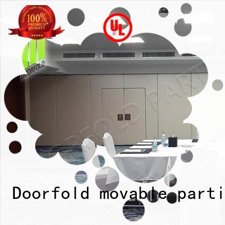 Doorfold movable partition sliding folding partition walls meeting room divider sliding
