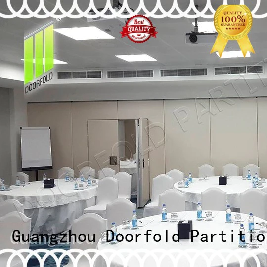 Doorfold movable partition collapsible soundproof office partitions multi-functional for expo