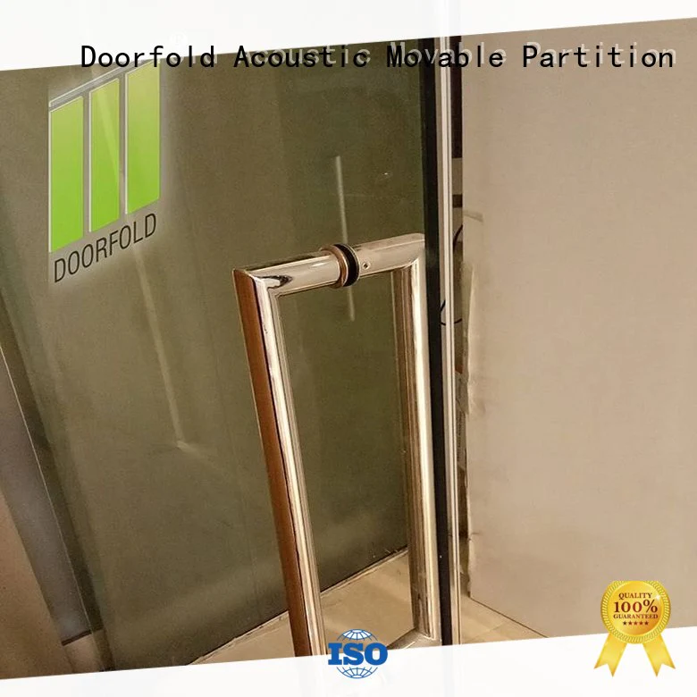 Doorfold commercial glass office partitions glass