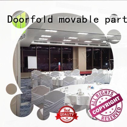 Quality Doorfold movable partition Brand collapsible sliding folding partition
