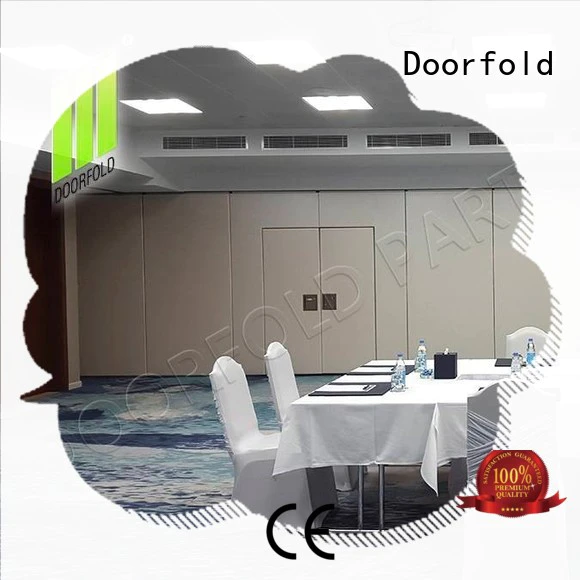 Doorfold conference sliding folding partitions movable walls wall for office