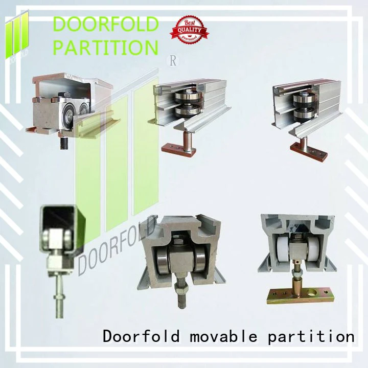 commercial restroom hardware partition divider Doorfold movable partition