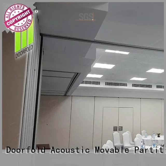 Hot soundproof folding walls soundproof soundproof office partitions retractable Doorfold movable partition