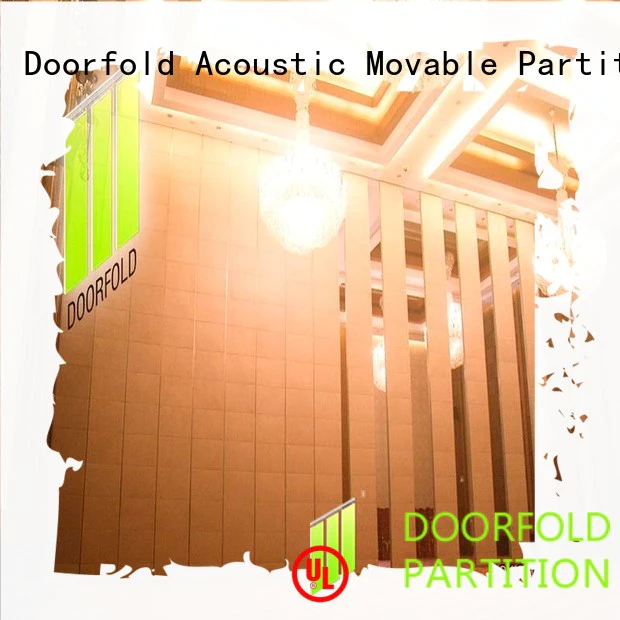 Doorfold movable partition acoustic movable acoustic walls sliding folding partitions partition for conference