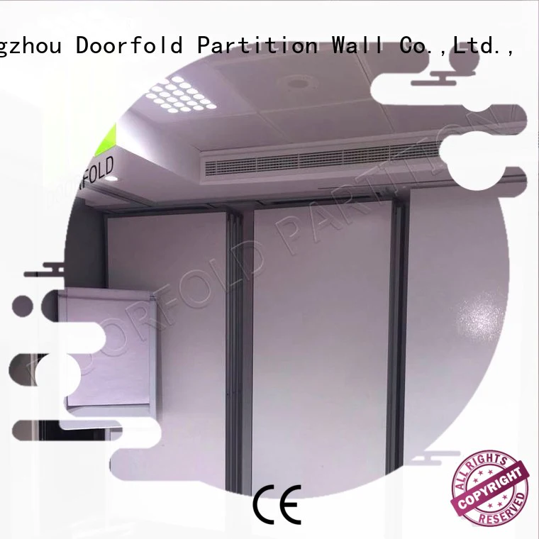 popular partitions OEM sliding partition wall Doorfold movable partition