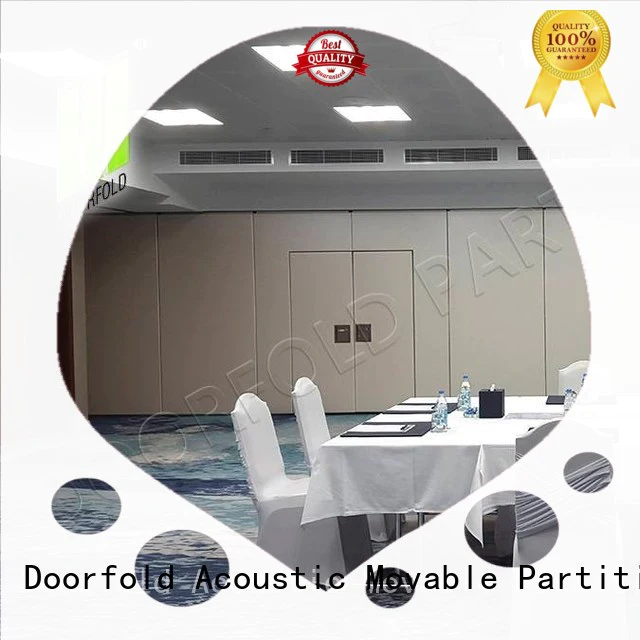 Doorfold sliding room partitions new arrival for hotel