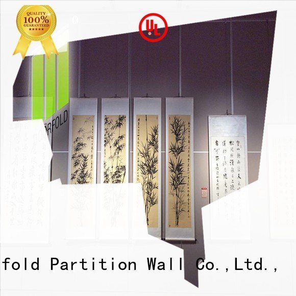 Hot sliding folding partitions movable walls theater panels partition Doorfold movable partition Brand
