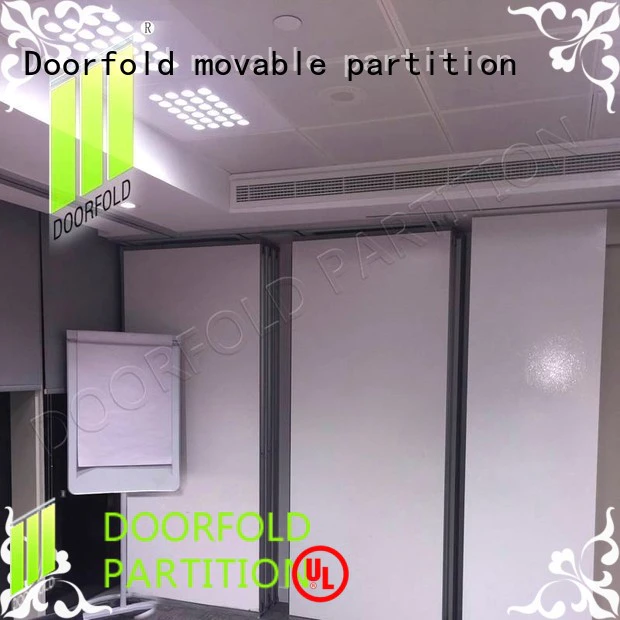 Doorfold movable partition flexible sliding partition custom for conference