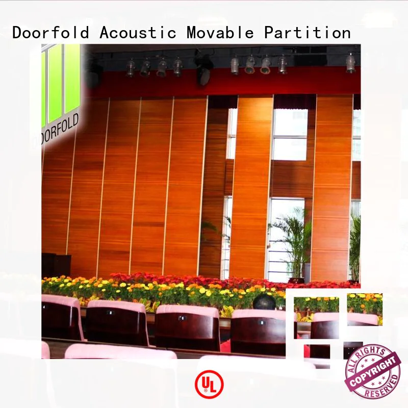 Doorfold operable sliding room partitions divider for hotel