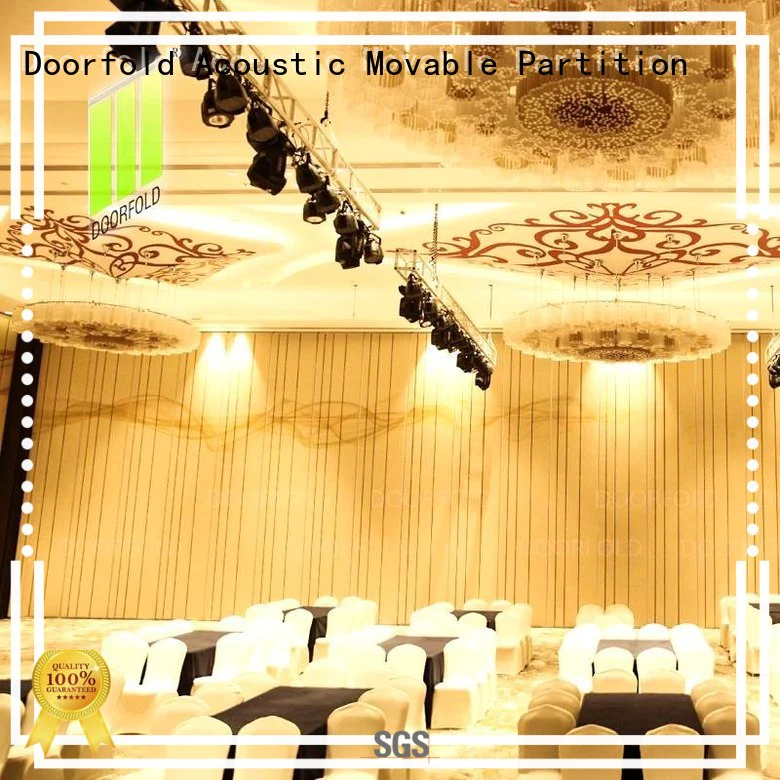 Custom acoustic divider acoustic movable partitions Doorfold movable partition flexible