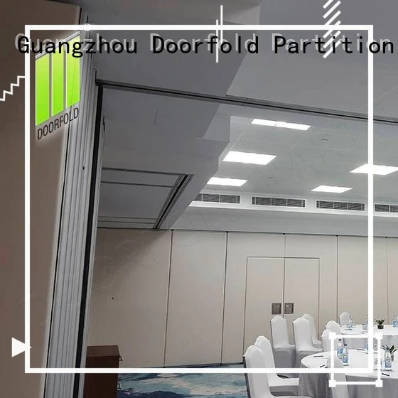 Doorfold wall soundproof sliding walls for conference room