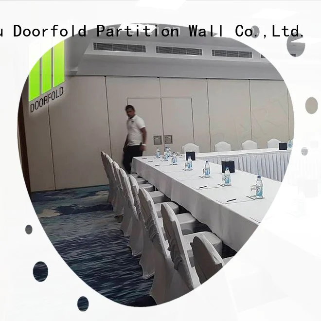Doorfold flexible sliding partition wall for sale