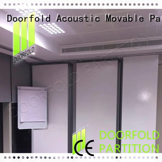 Doorfold movable partition sliding sliding partition wall for sale for conference