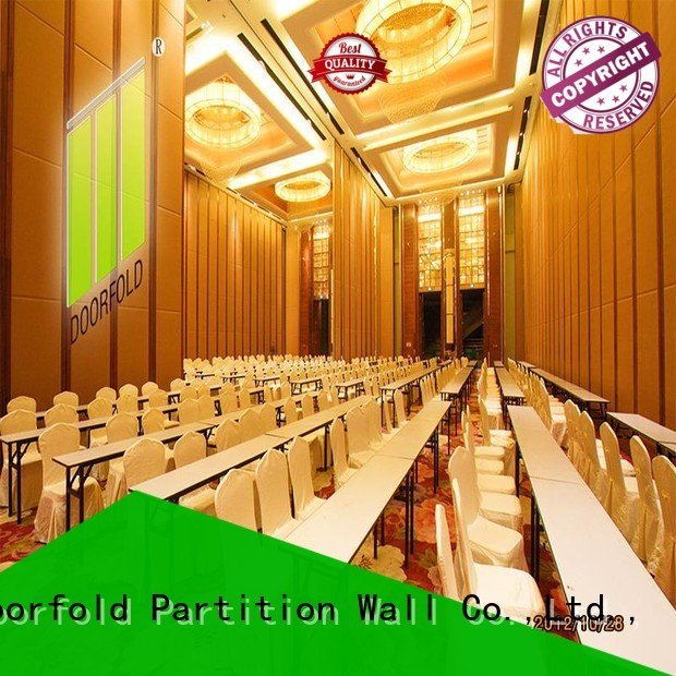 Doorfold movable partition Brand center room collapsible folding partition walls commercial