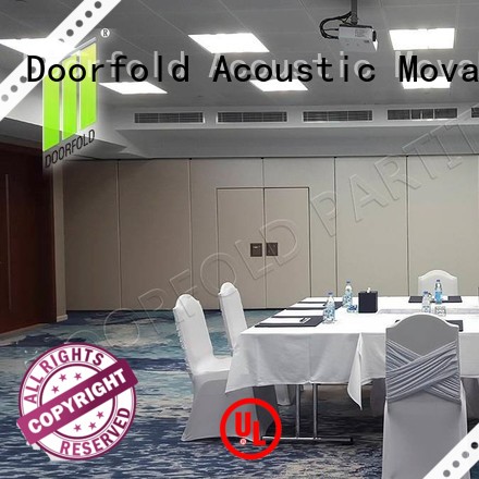 wall sliding acoustic partitions conference for meeting room Doorfold