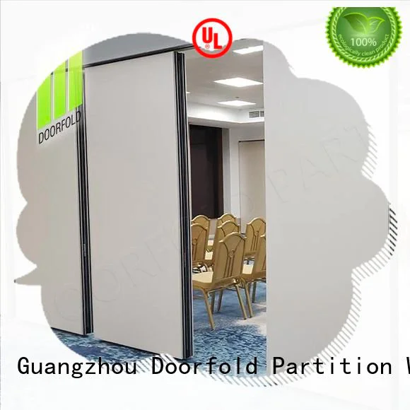 wall acoustic meeting operable wall Doorfold movable partition