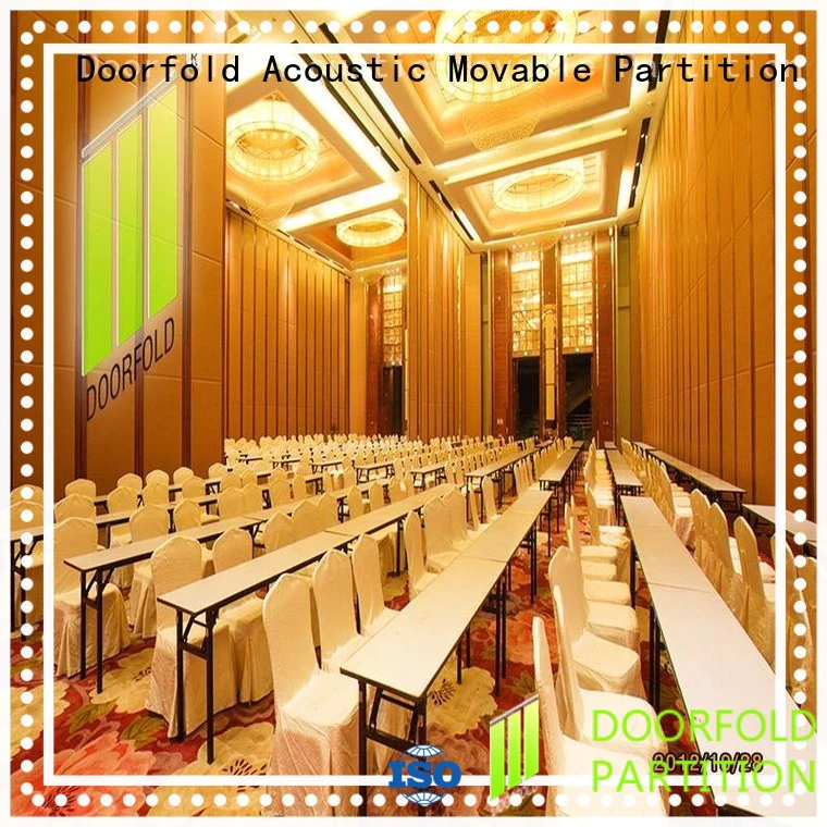 Doorfold movable partition folding conference room partitions exhibition