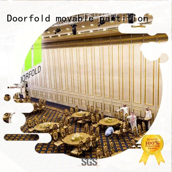 Wholesale hotel acoustic acoustic movable partitions Doorfold movable partition Brand