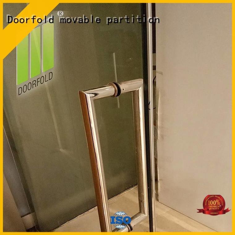 Doorfold movable partition Brand commercial panels movable glass partition walls for office