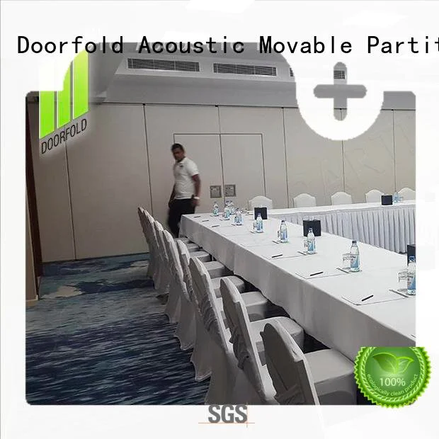 Doorfold movable partition sliding office partitions sliding flexible wall acoustic