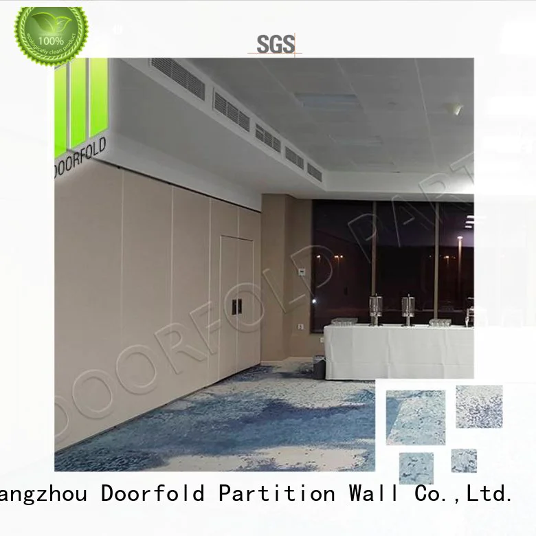 Doorfold international Sliding Partition Wall for Hotel easy installation for restaurant