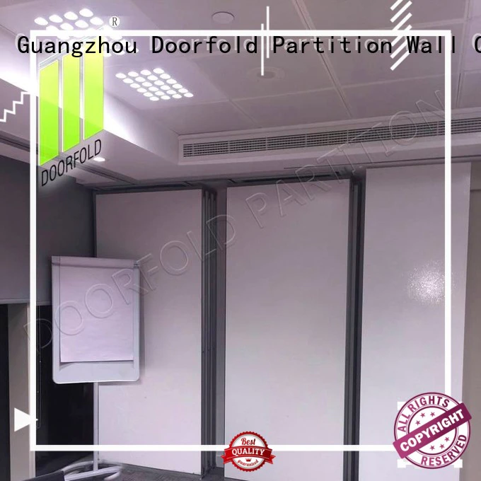 Doorfold modern design sliding partition partition for conference