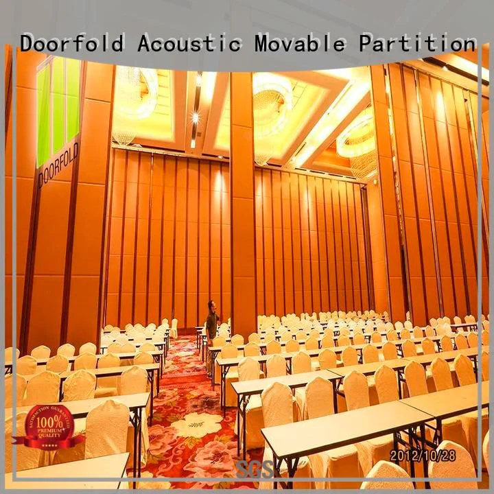 acoustic partition wall Doorfold movable partition commercial partition walls