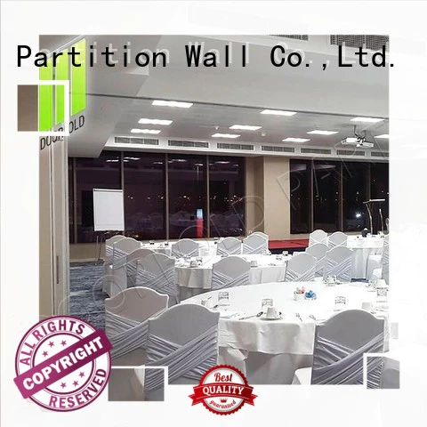 Doorfold divider sliding folding partitions movable walls partition for hotel