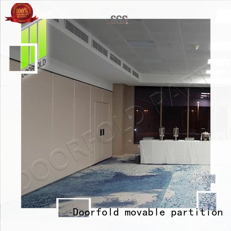 Hot meeting sliding glass partition walls acoustic Doorfold movable partition Brand